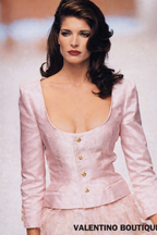 Valentino SS 1995 Linen Skirt Suit