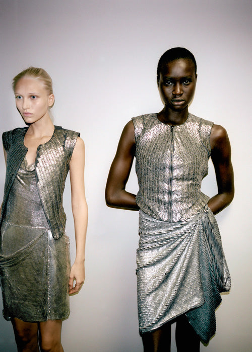 A.F. Vandevorst SS 2011 Metal Breastplate