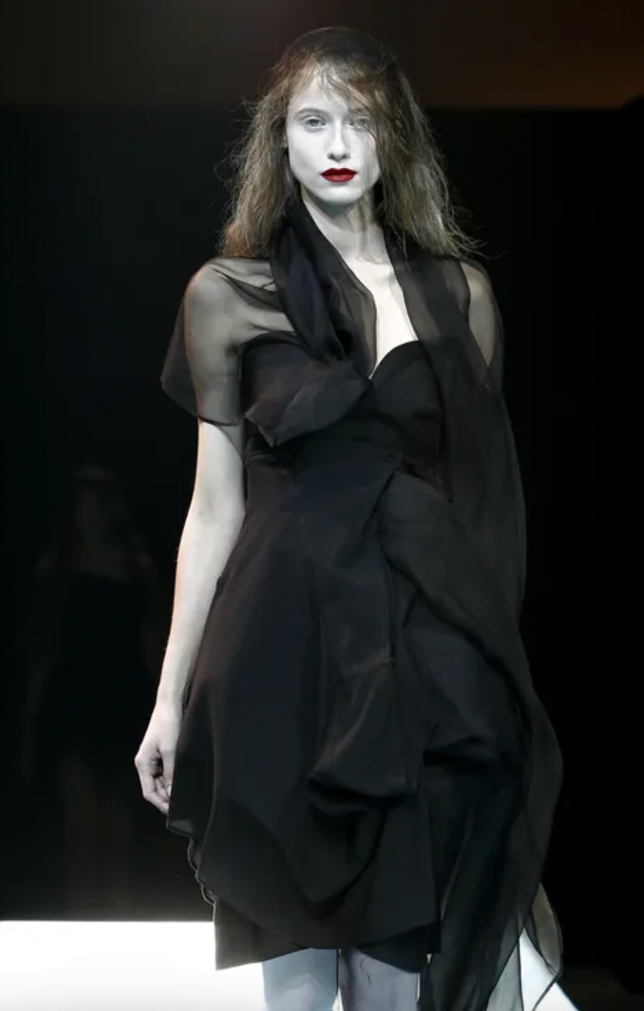 YOHJI YAMAMOTO 2011 Chiffon Bustier