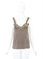 Tao Comme Des Garcons Embellished Wool Tank