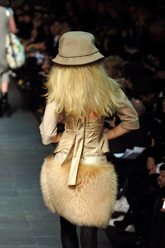 Louis Vuitton 2006 Wool & Satin Blouse