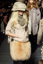 Louis Vuitton 2006 Wool & Satin Blouse