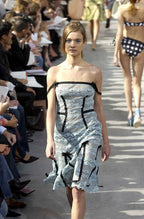 Louis Vuitton SS 2003 Lace Dress with Bows
