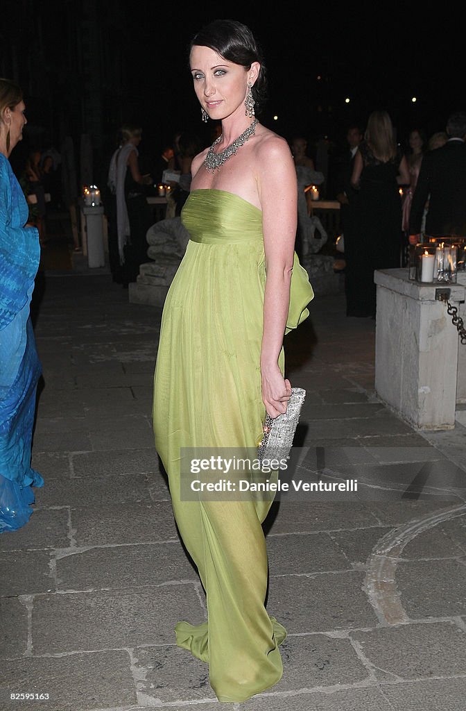 Valentino FW 2011 Yellow Chiffon Silk Ruffle Dress