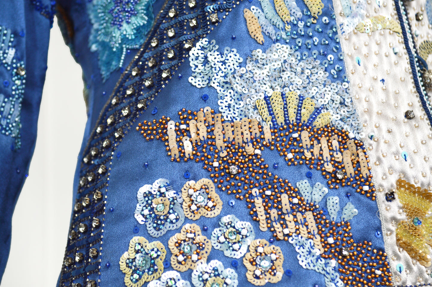 Valentino SS 2006 Floral Embellished Silk Blouse