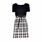 Valentino Garavani Boutique 1990s Plaid Mini Dress