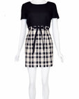 Valentino Garavani Boutique 1990s Plaid Mini Dress