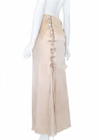 Valentino SS 2004 Corset Maxi Skirt