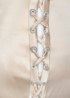 Valentino SS 2004 Corset Maxi Skirt