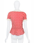 Valentino Garavani Boutique Heart Print Blouse