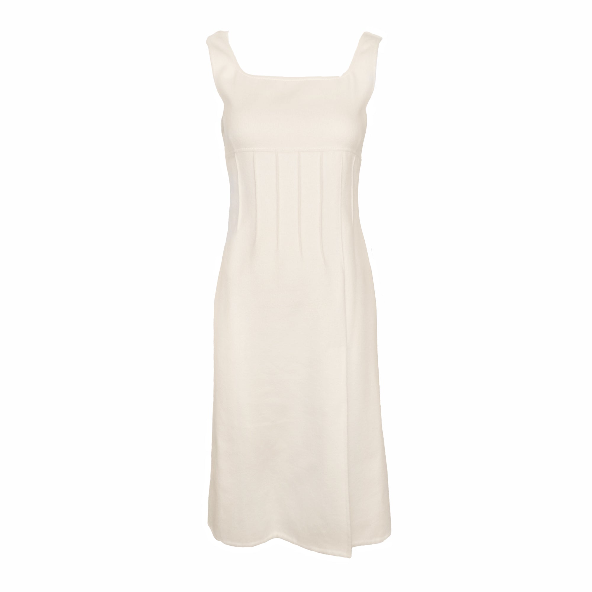 Valentino Boutique Ivory Wool Dress