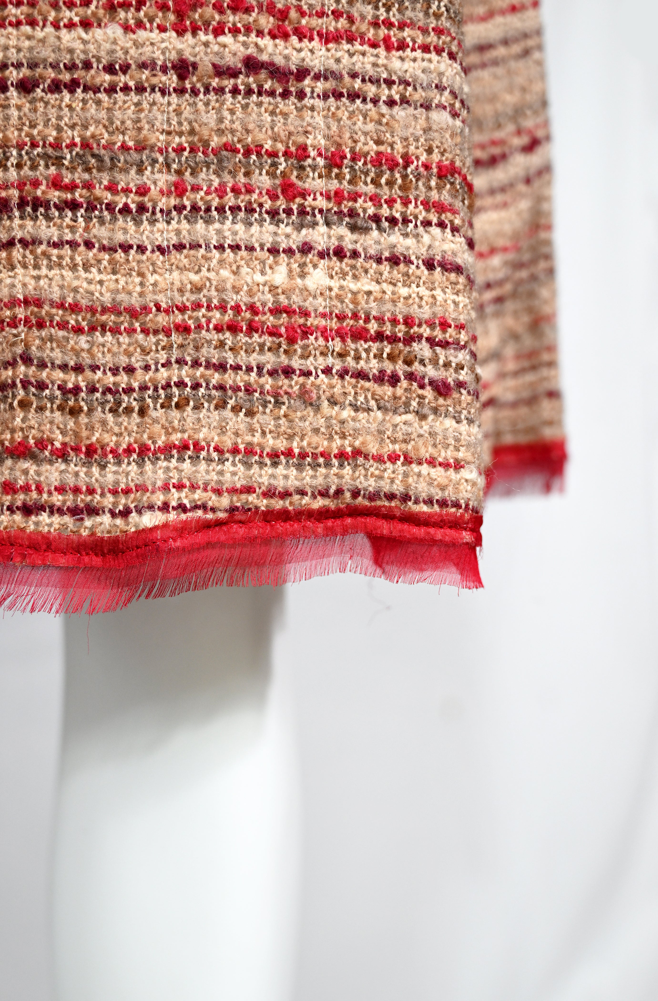 Prada FW 2000 Mohair Tweed Skirt Suit