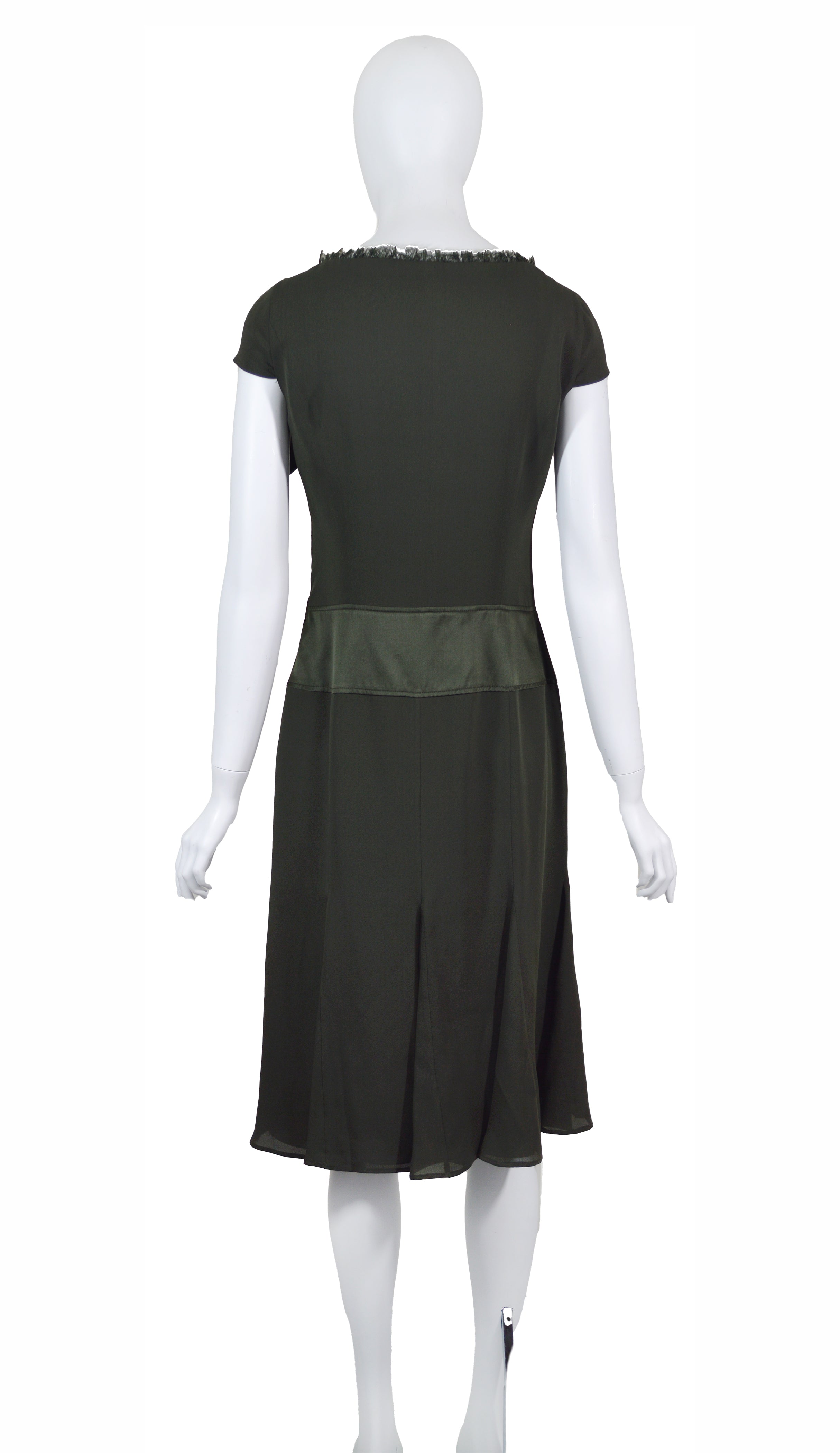 Valentino Roma Olive Green Dress