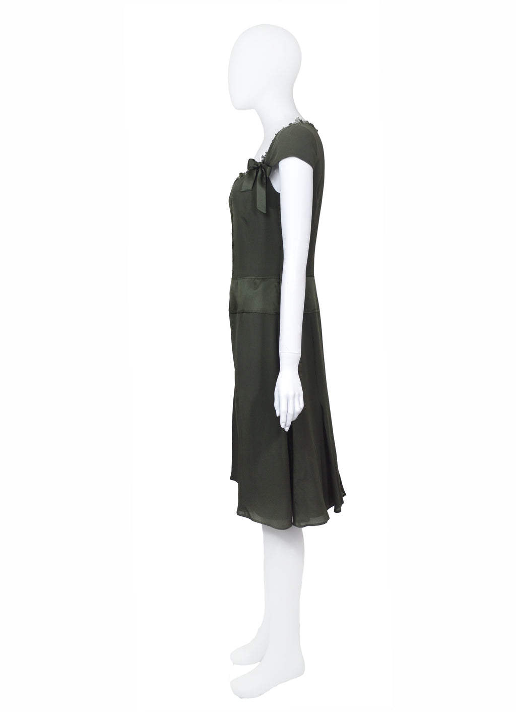 Valentino Roma Olive Green Dress
