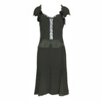 Valentino Roma Olive Green Dress