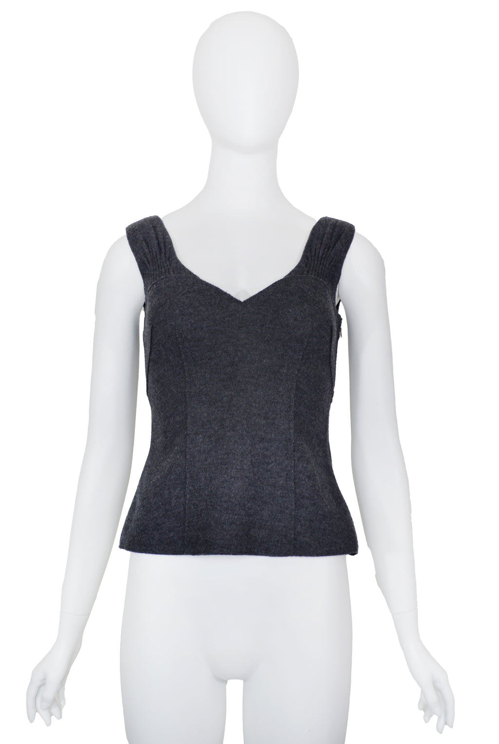 Prada FW 2006 Wool Bustier