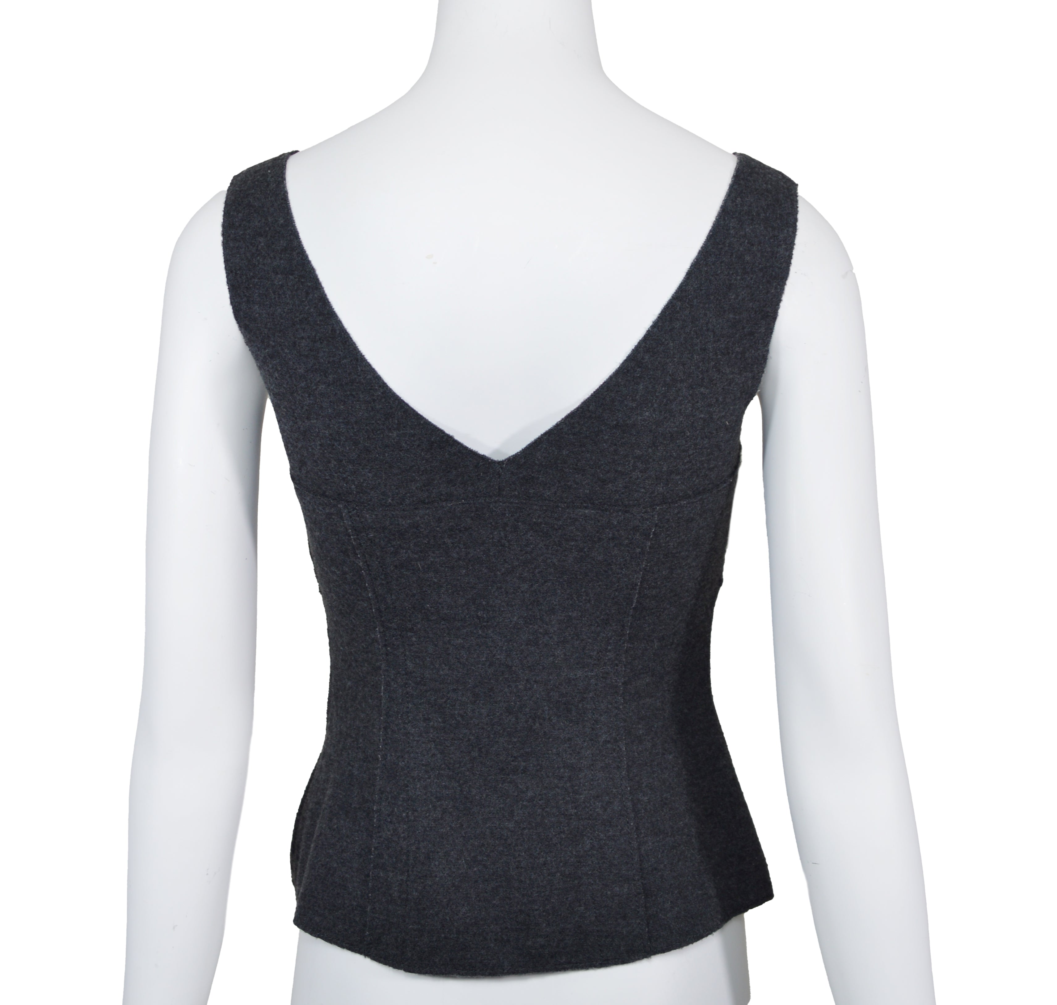 Prada FW 2006 Wool Bustier