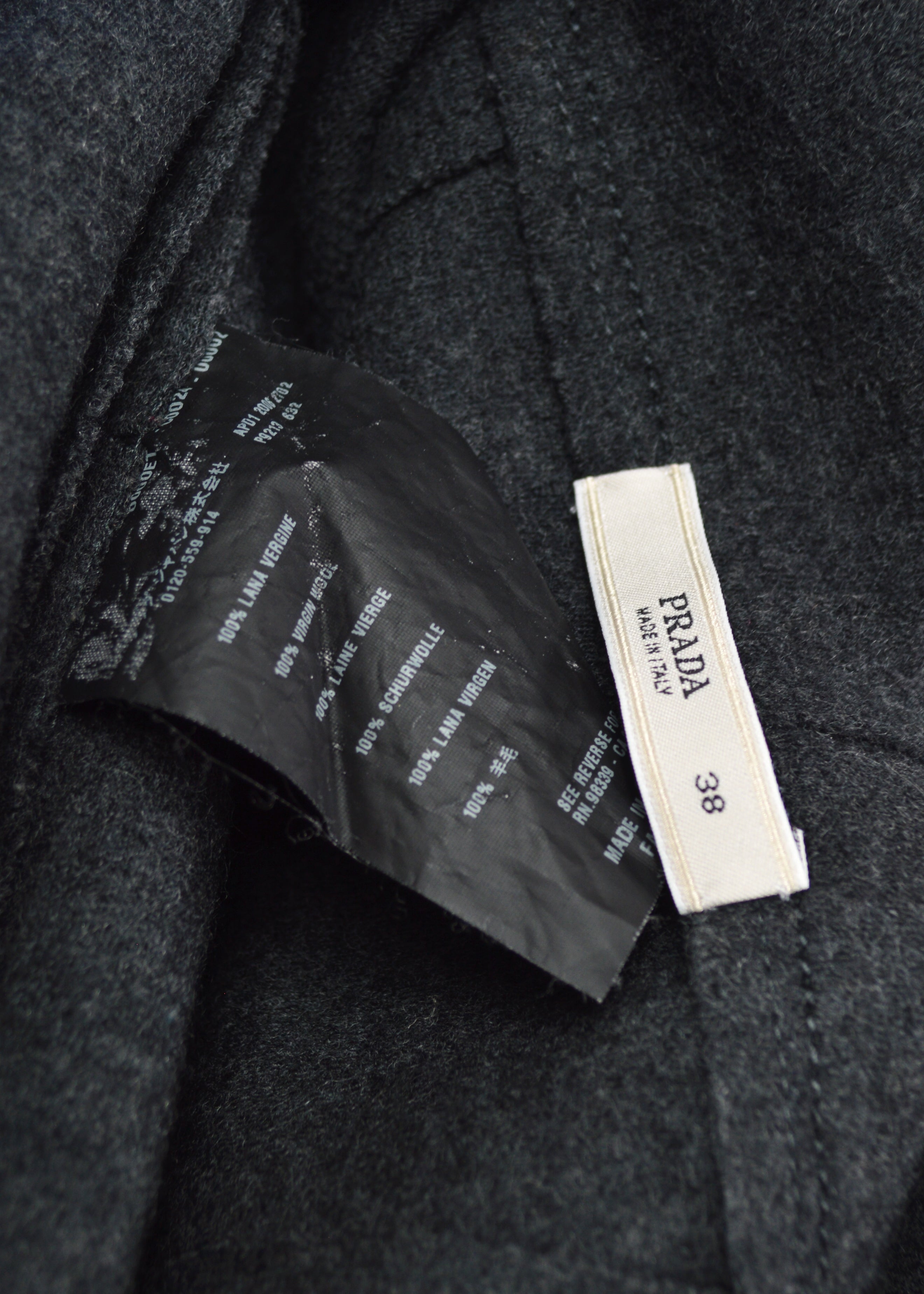 Prada FW 2006 Wool Bustier