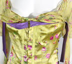 Valentino SS 2004 Floral Print Corset