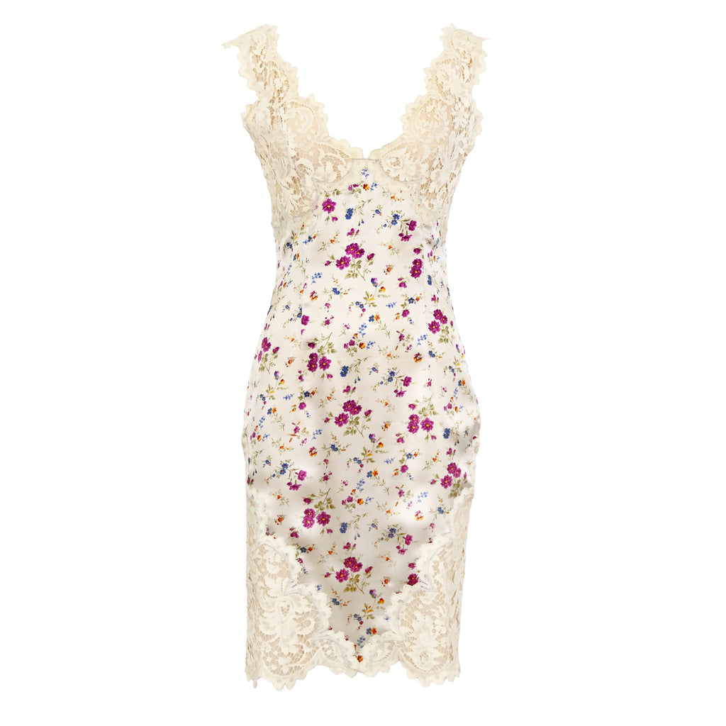 Valentino SS 1992 Floral Dress