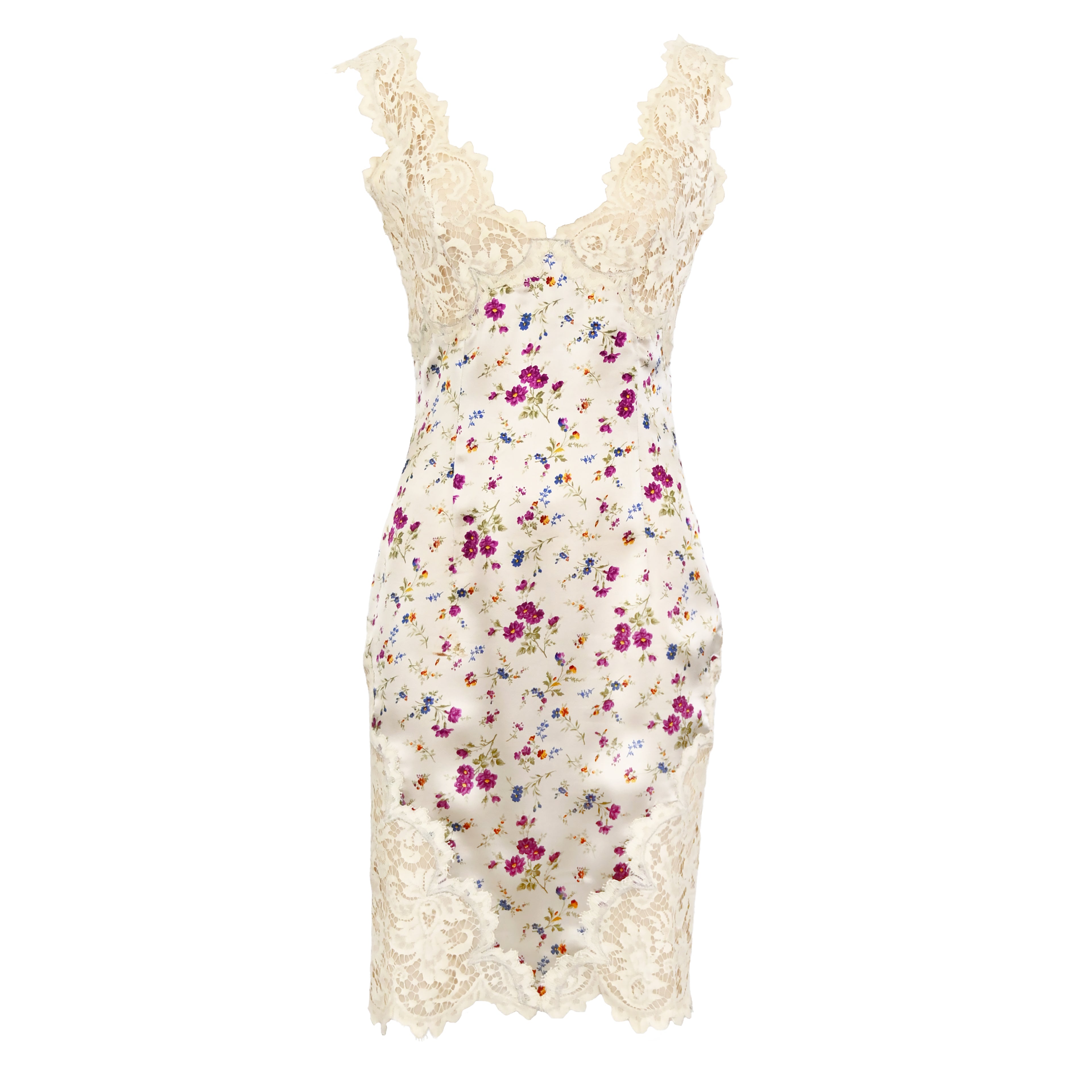 Valentino SS 1992 Floral Dress