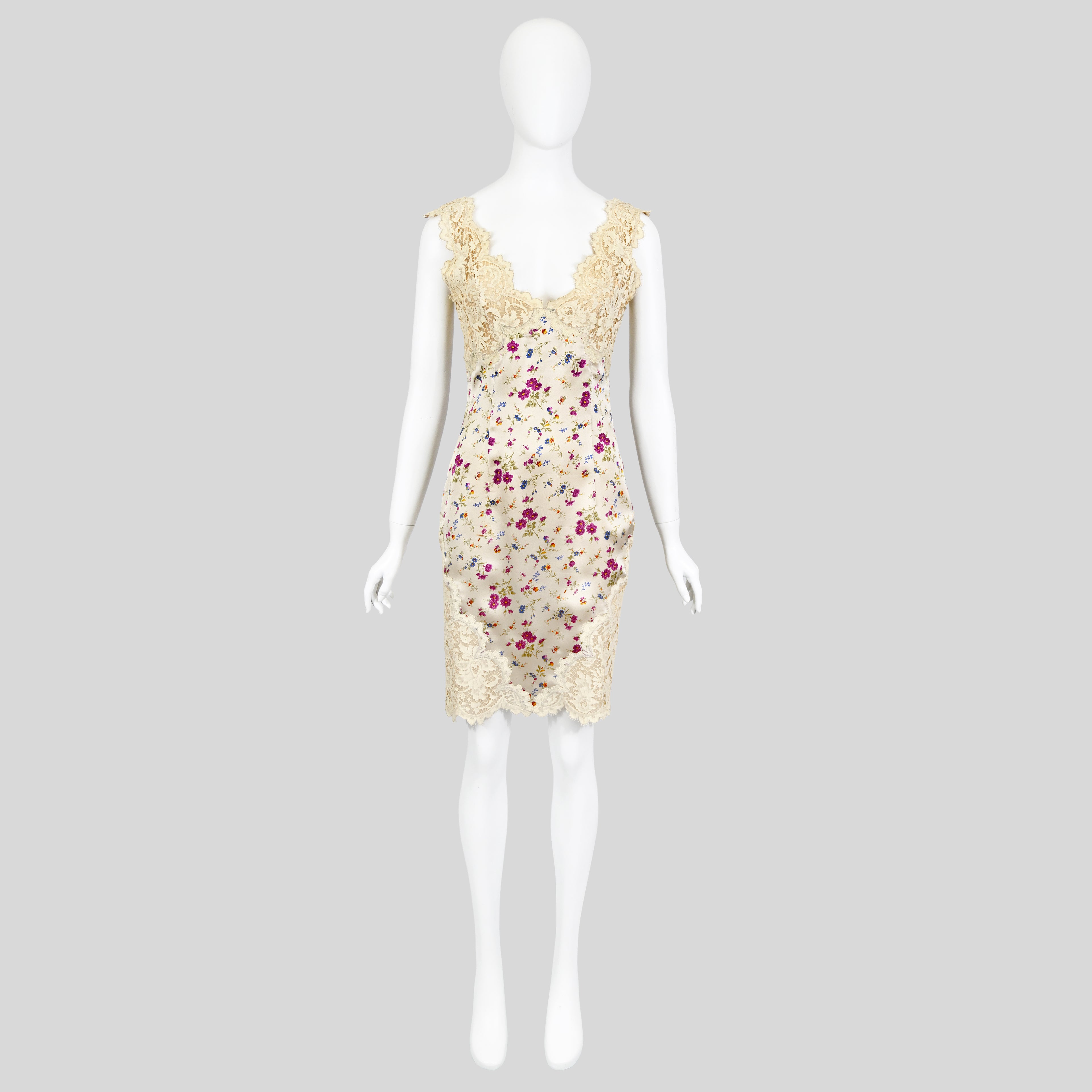 Valentino SS 1992 Floral Dress