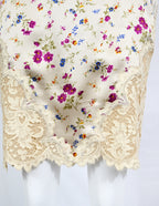 Valentino SS 1992 Floral Dress