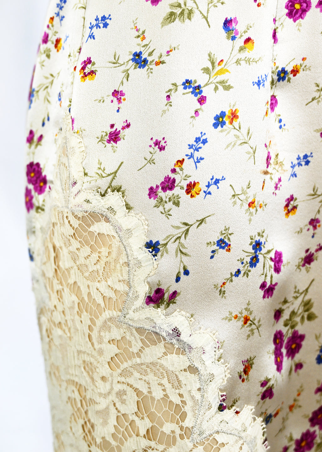 Valentino SS 1992 Floral Dress