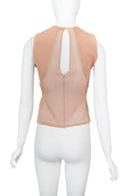 Alessandro Dell Acqua Shimmery Sheer Top