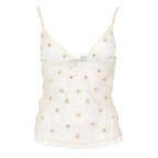 Prada 2004 Embellished Organza Tulle Camisole