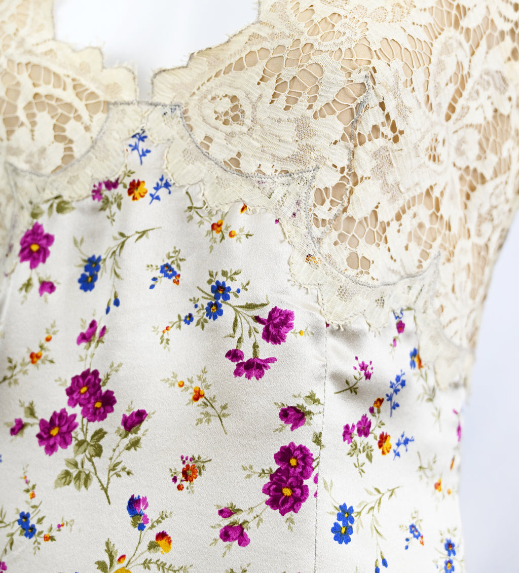 Valentino SS 1992 Floral Dress