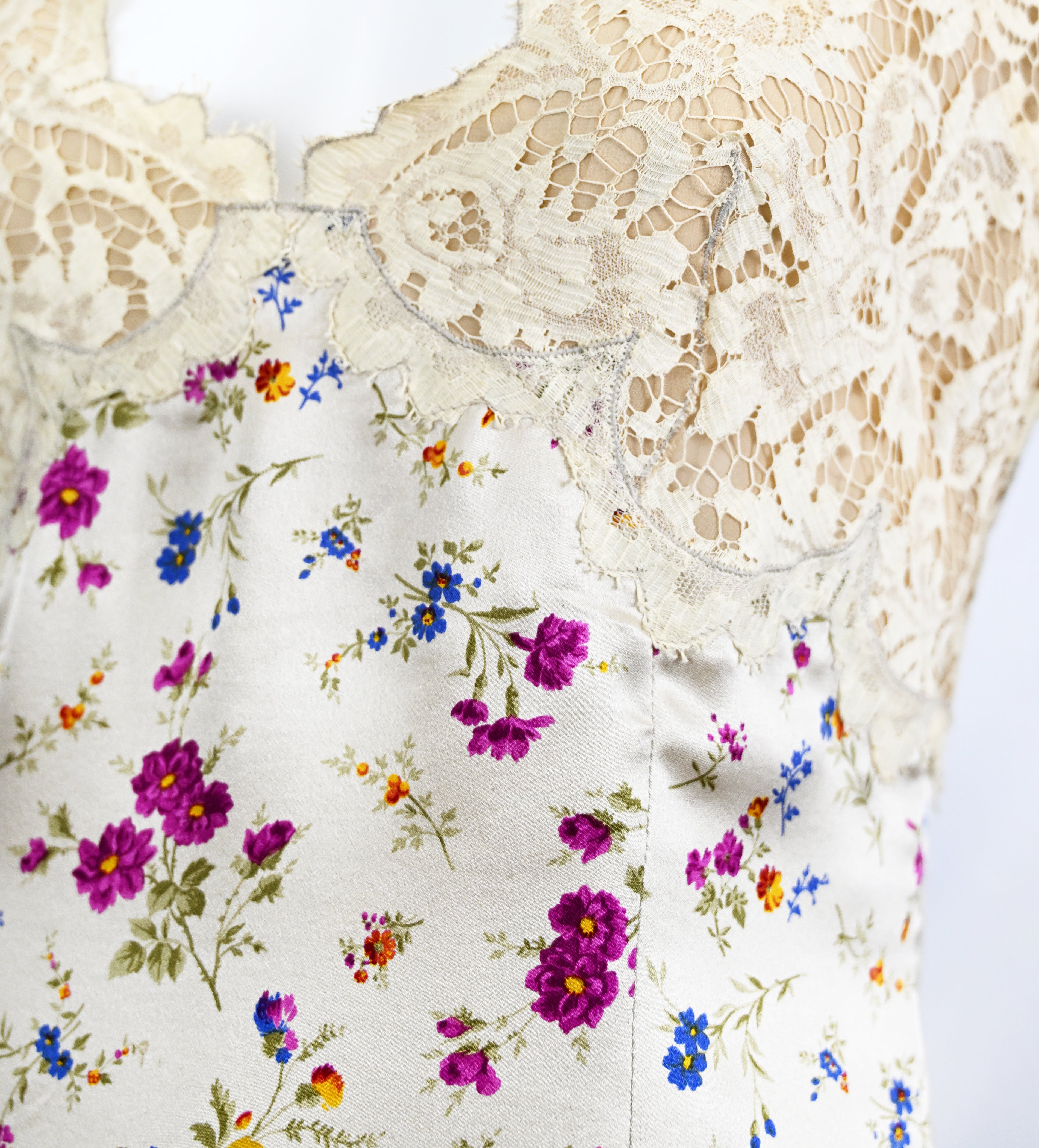 Valentino SS 1992 Floral Dress