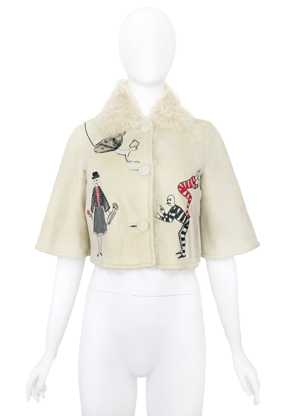 Valentino 2015 Pre-Fall Circus Fur Jacket