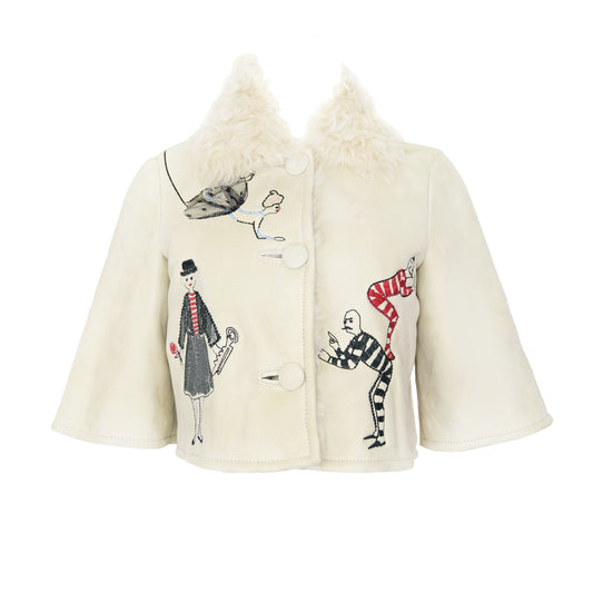 Valentino 2015 Pre-Fall Circus Fur Jacket