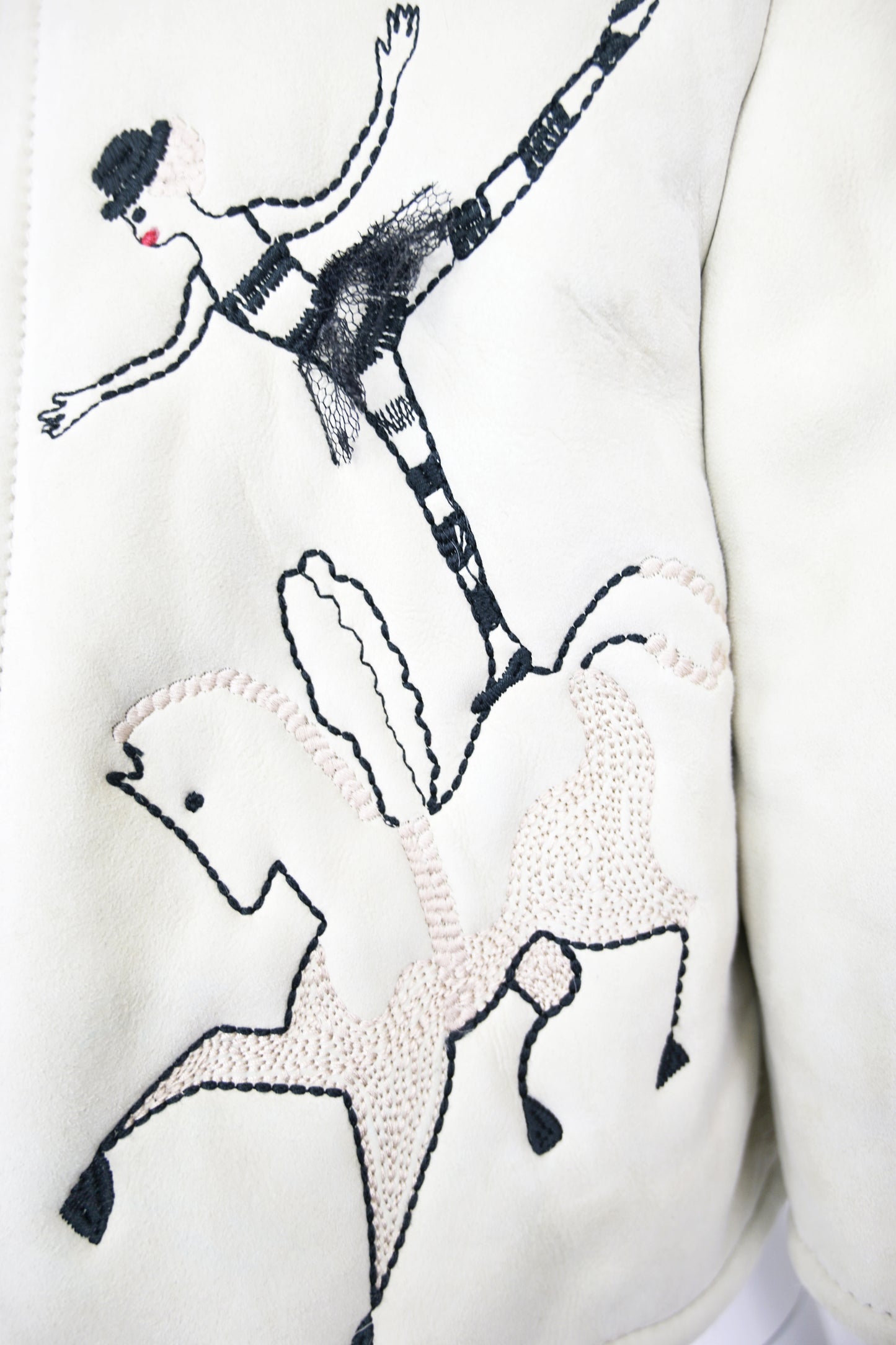 Valentino 2015 Pre-Fall Circus Fur Jacket