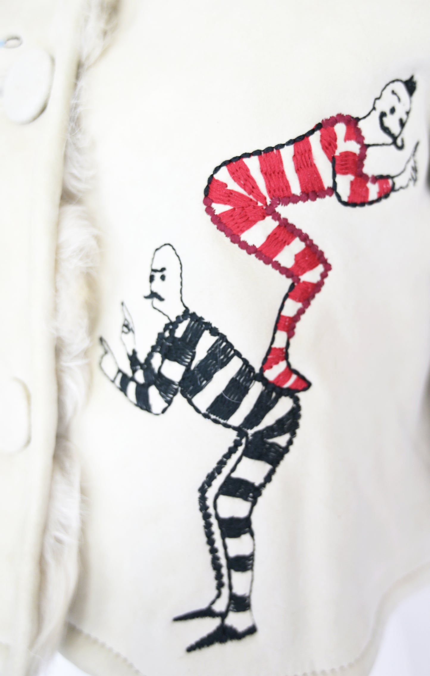 Valentino 2015 Pre-Fall Circus Fur Jacket