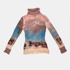 JEAN PAUL GAULTIER FW 1998 MESH TOP