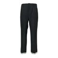 Prada Chainmail Hem Trim Trousers