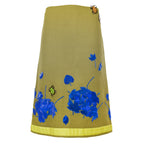 Prada FW 1999 Embellished Wool Skirt