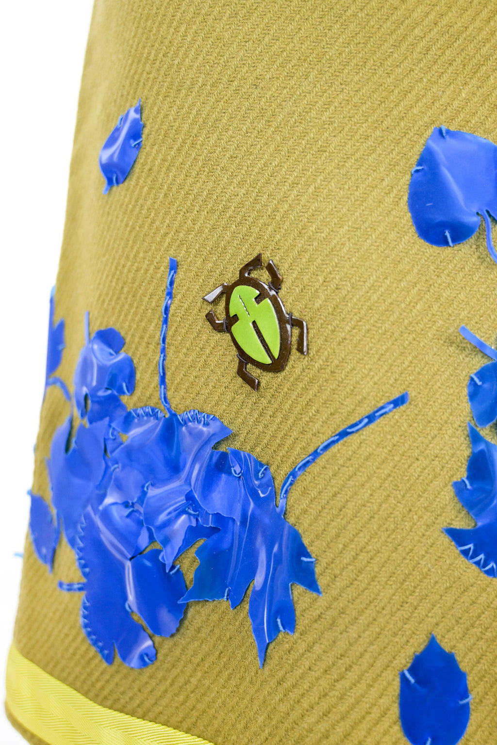 Prada FW 1999 Embellished Wool Skirt