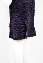 Prada FW 2000 Karakul Lamb Fur Ensemble