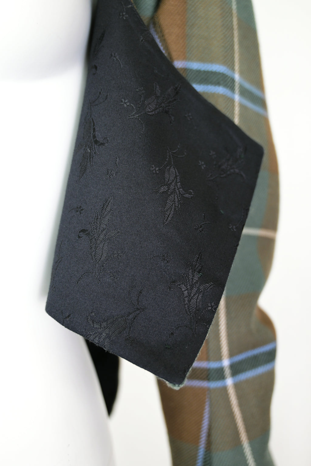 Vivienne Westwood FW 2016 Tartan Bustier Jacket