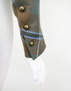 Vivienne Westwood FW 2016 Tartan Bustier Jacket