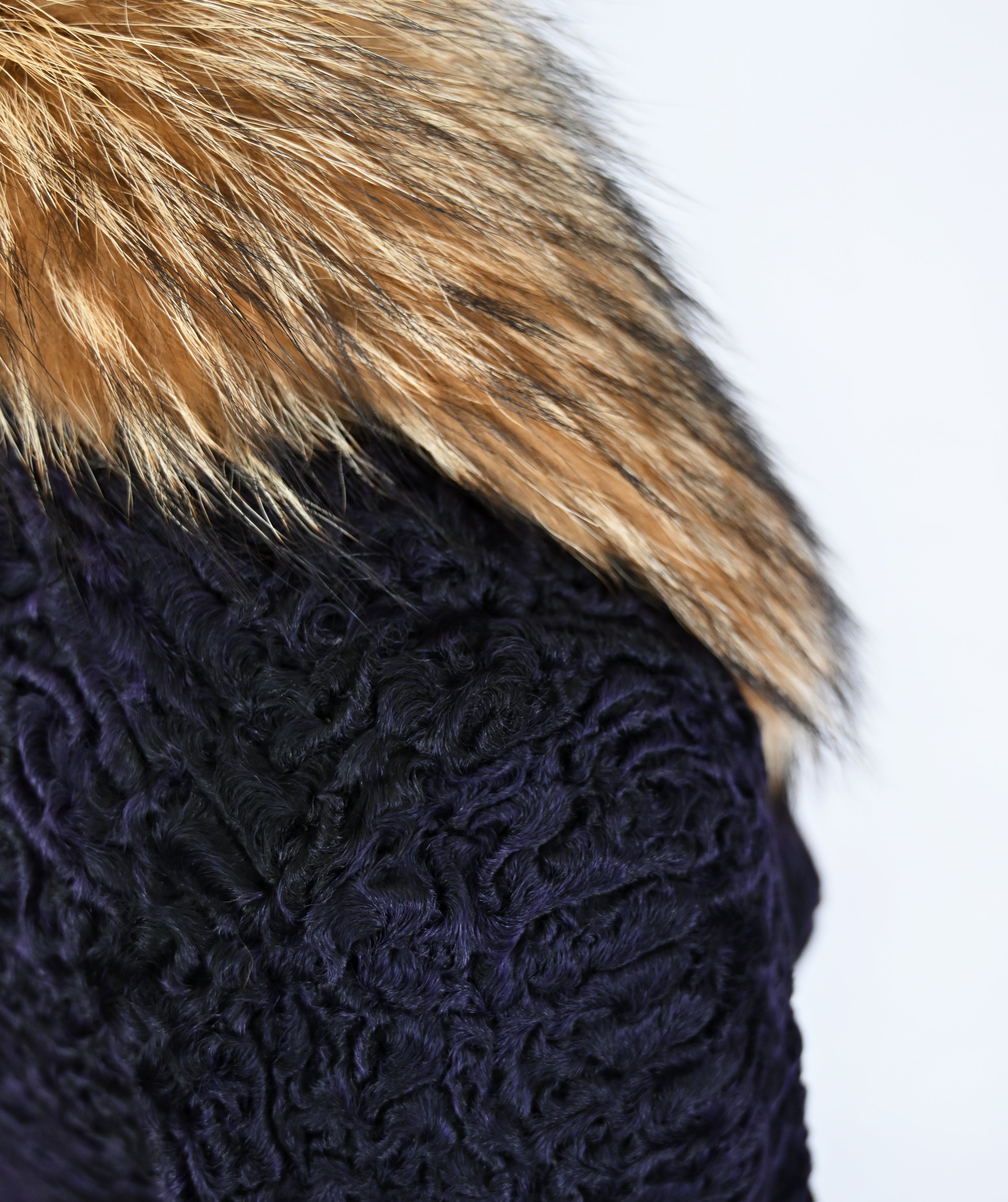 Prada FW 2000 Karakul Lamb Fur Ensemble