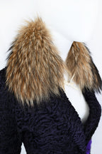 Prada FW 2000 Karakul Lamb Fur Ensemble