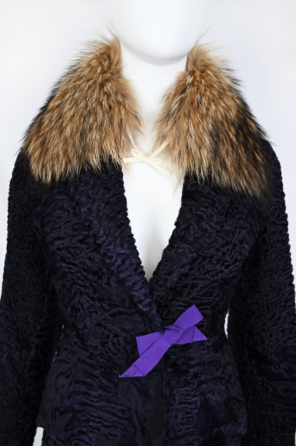 Prada FW 2000 Karakul Lamb Fur Ensemble