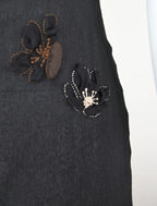 Prada FW 2000 Chiffon Silk Flower Dress