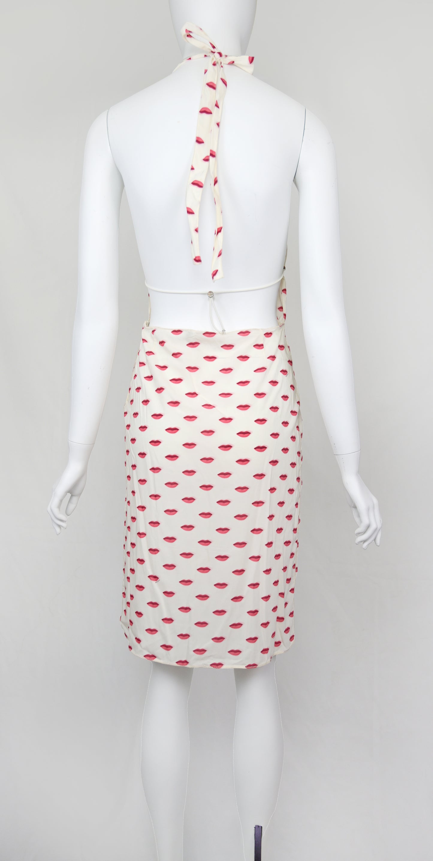 Prada SS 2000 Kiss Print Dress