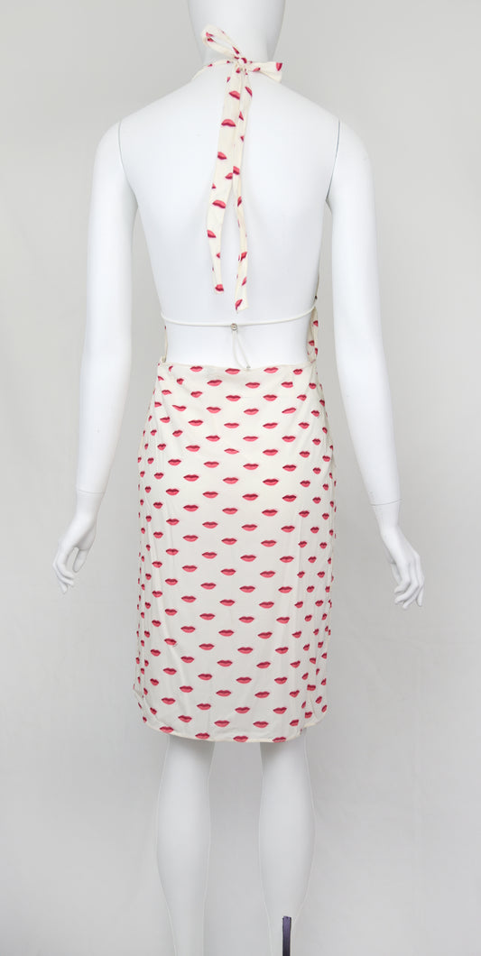 Prada SS 2000 Kiss Print Dress