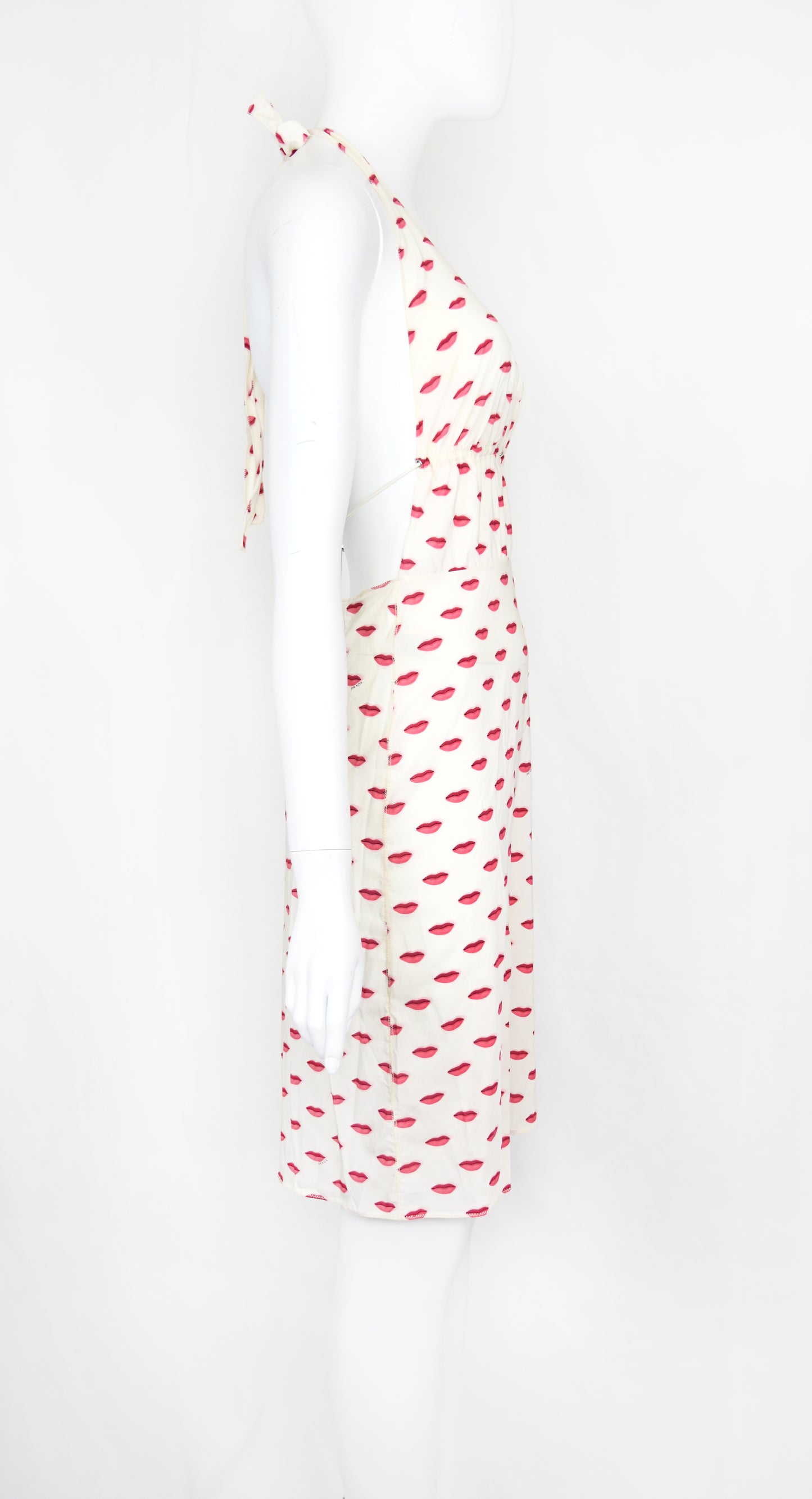 Prada SS 2000 Kiss Print Dress